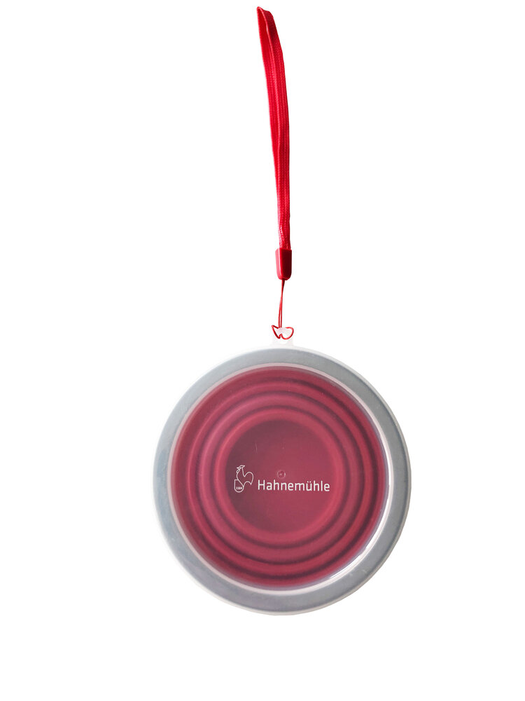 Hahnemühle aquarel waterbeker met deksel