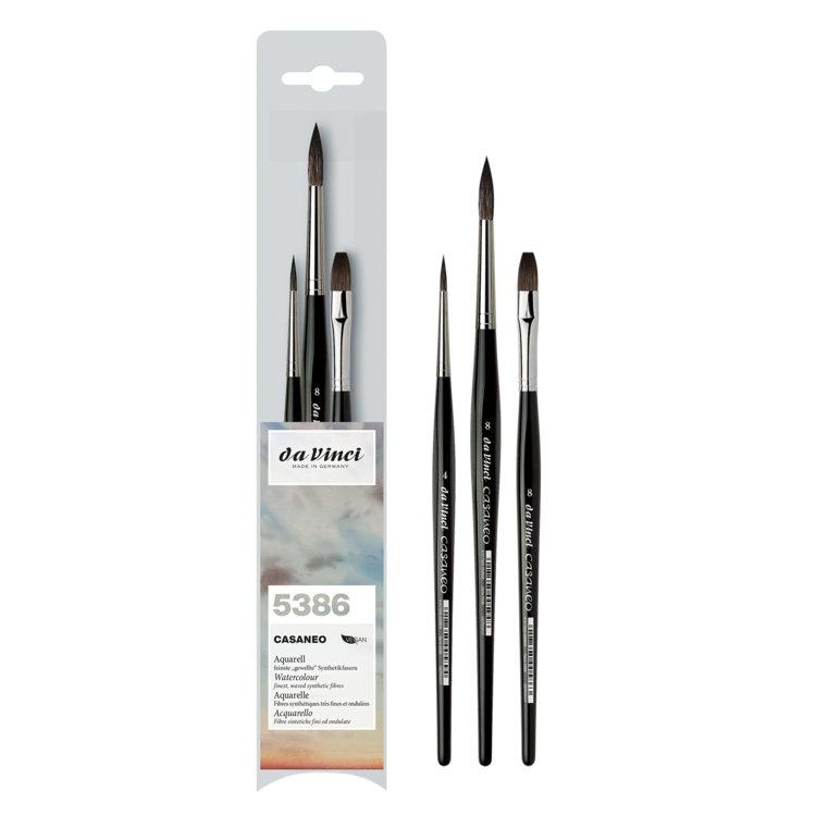DaVinci Casaneo aquarel penselen set (5386)