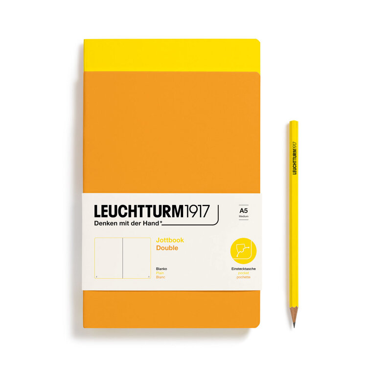 Leuchtturm1917 medium A5 Jottbook / 2 notitieschriften