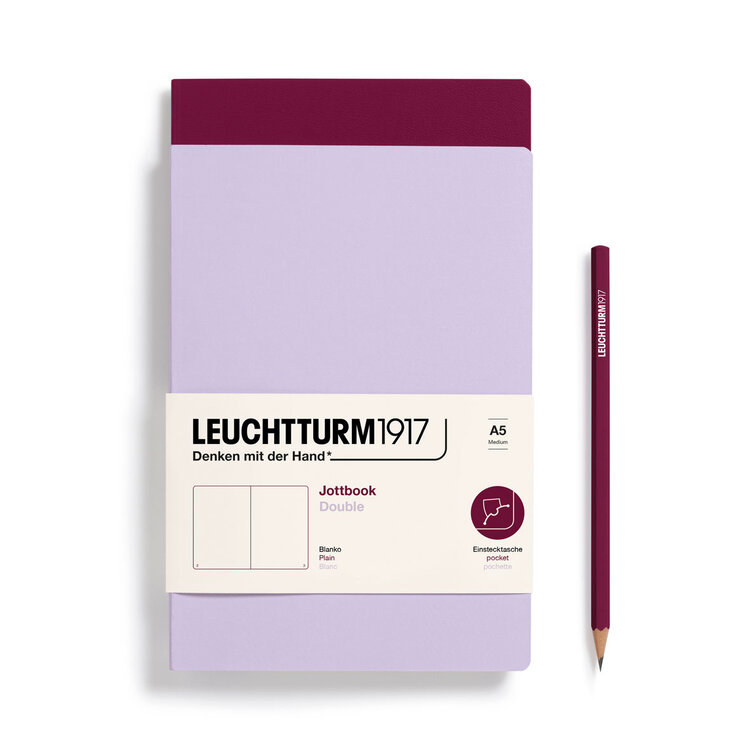 Leuchtturm1917 medium A5 Jottbook / 2 notitieschriften