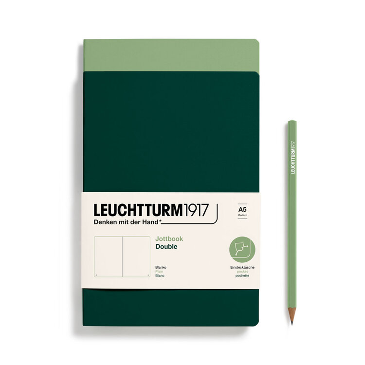Leuchtturm1917 medium A5 Jottbook / 2 notitieschriften