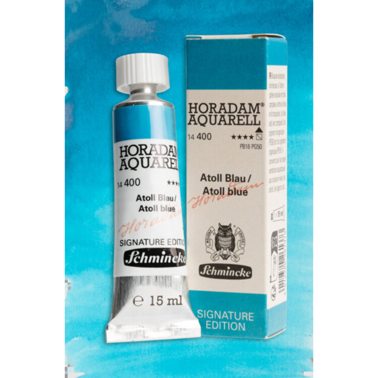 Schmincke (Horadam) 400 atoll blue 15ml aquarelverf