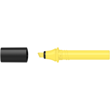 Molotow Y020 lemon yellow - chisel - Sketcher cartridge