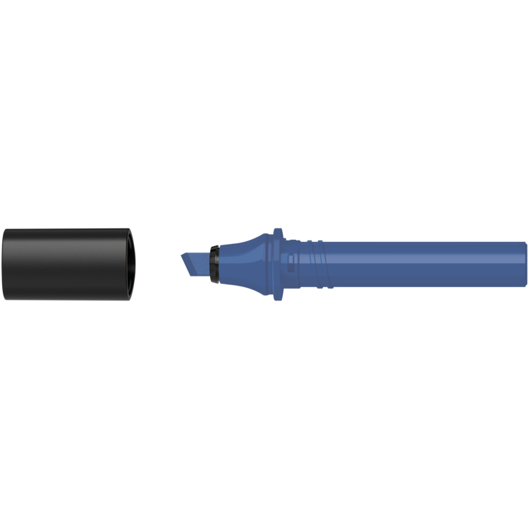 Molotow B250 crystal sapphire blue - chisel - Sketcher cartridge