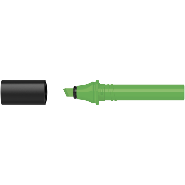 Molotow YG390 apple green - chisel - Sketcher cartridge