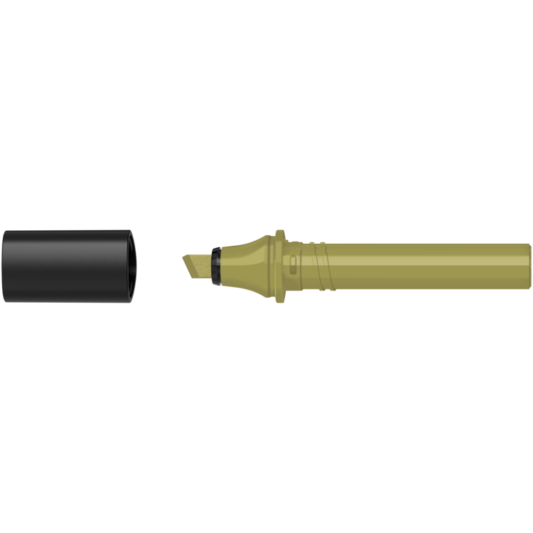 Molotow K410 olive light - chisel - Sketcher cartridge