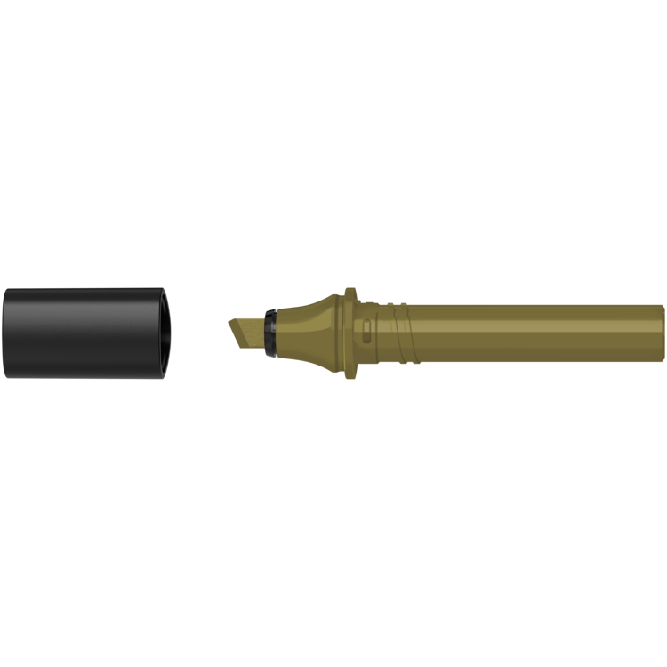 Molotow K415 olive - chisel - Sketcher cartridge