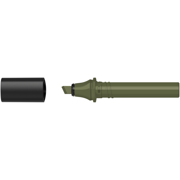 Molotow K420 olive dark - chisel - Sketcher cartridge