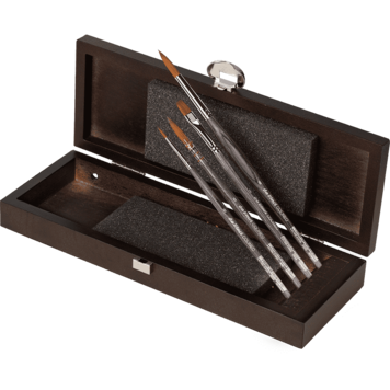 DaVinci Colineo aquarelpenselen in houten kist