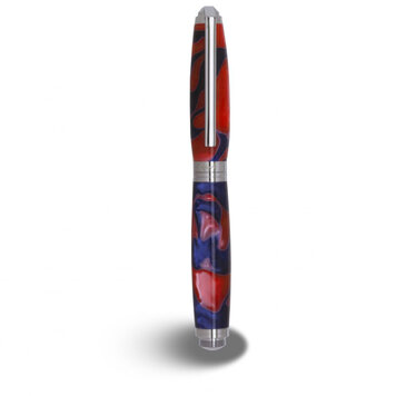 Récife Paris Pearl Soyouz ballpoint pen  (red-blue)