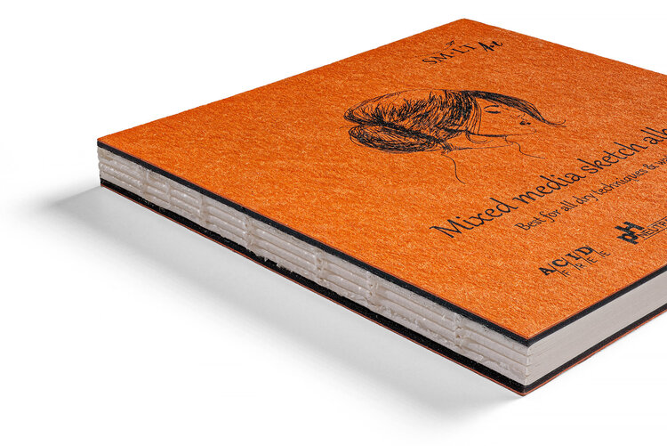 SM.LT Art Mixed Media tekenboekje 14x14 cm