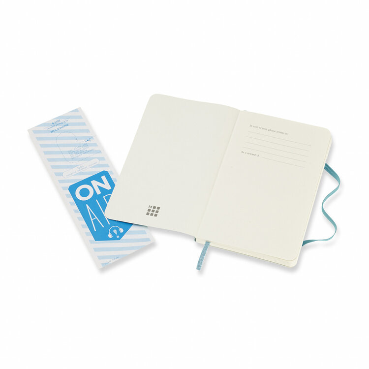 Moleskine Classic collection - softcover reef blue (gelinieerd)