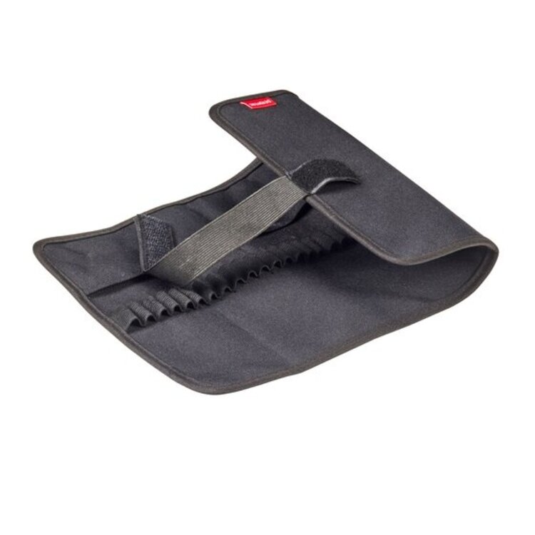 Derwent roletui zwart canvas