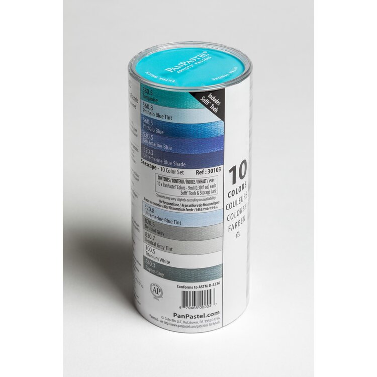 PanPastel (Golden) seascape set (10) + soft tools