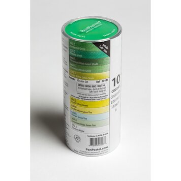 PanPastel (Golden) greens set (10)