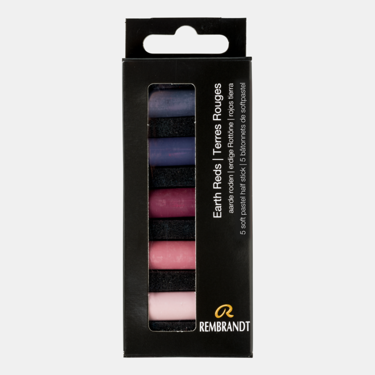 Rembrandt softpastels Earth Red (5)