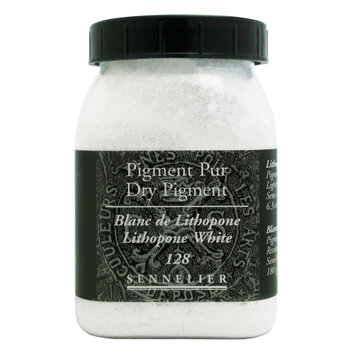 Sennelier 128 lithopone white 180 gram - Pigment Pur