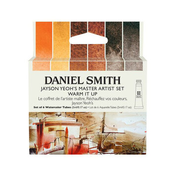 Daniel Smith Jayson Yeoh master artist set - Warm it up 6x 5ml