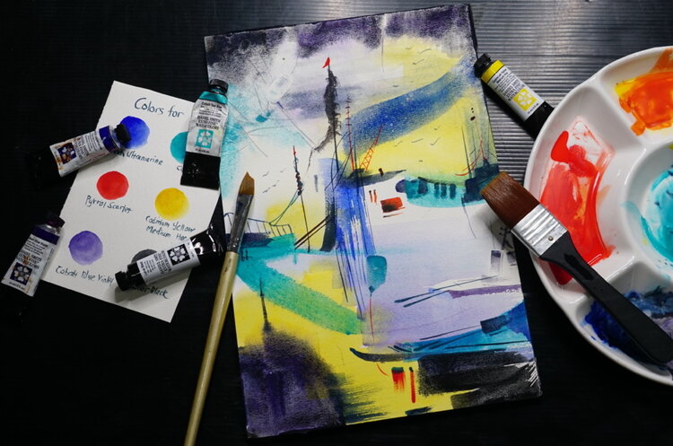 Daniel Smith Jayson Yeoh master artist set - Mix it up 6x 5ml