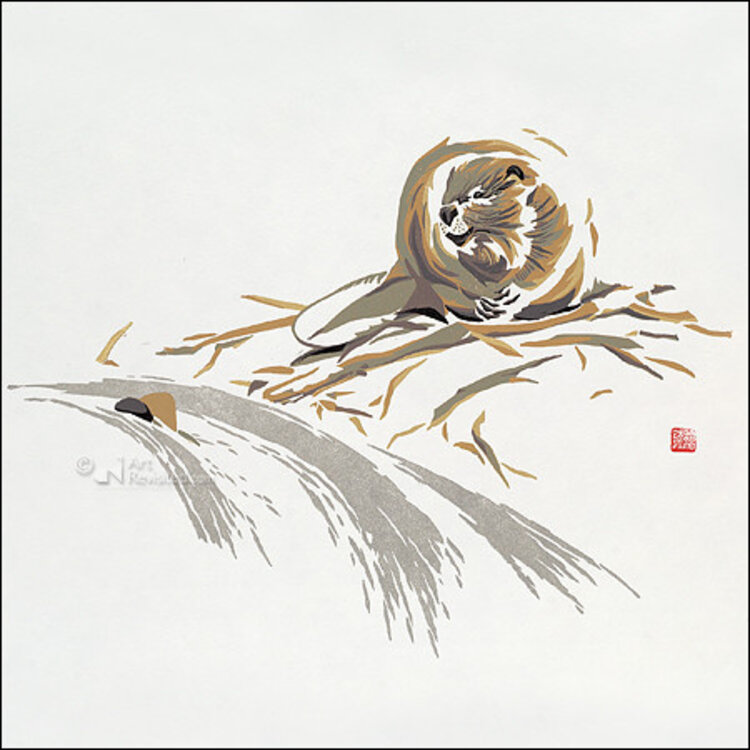 Art Revisited hidden nature - mapje met 8 kunstkaarten Erik van Ommen