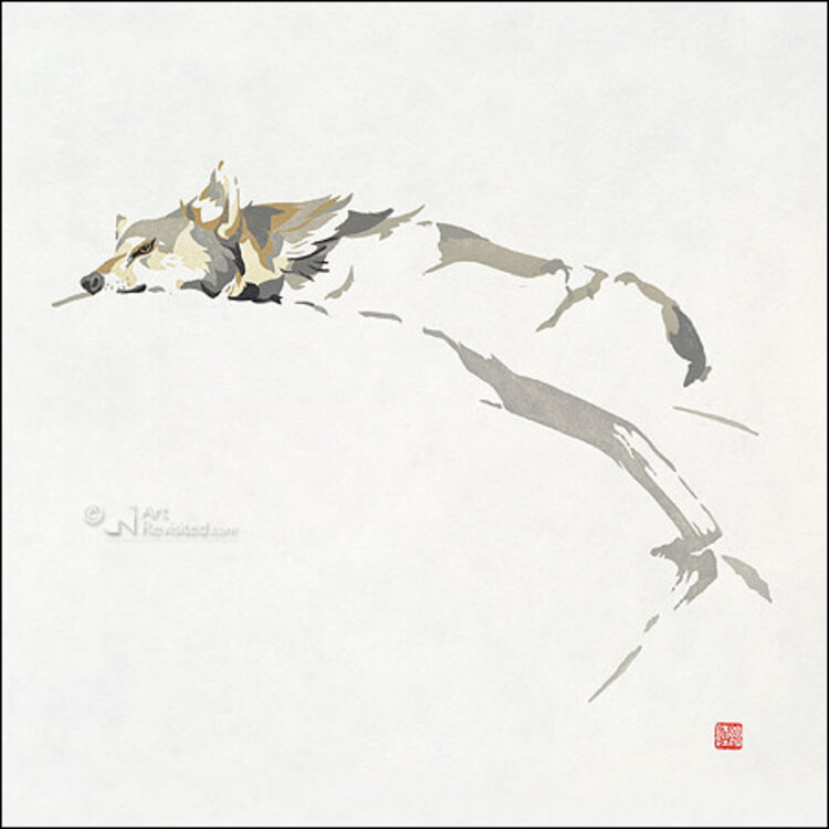 Art Revisited hidden nature - mapje met 8 kunstkaarten Erik van Ommen