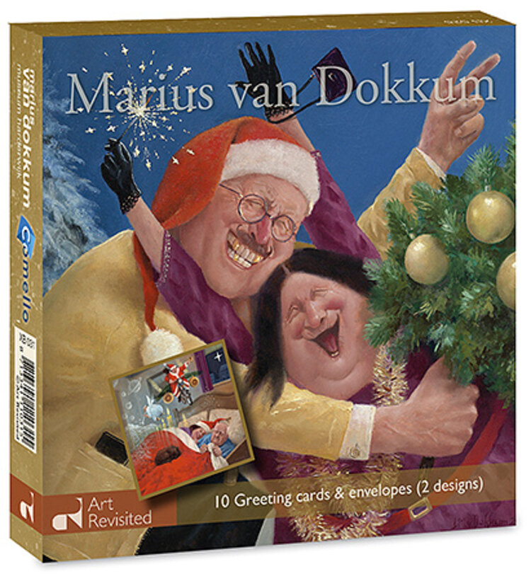 Art Revisited Marius van Dokkum - set kerstkaarten