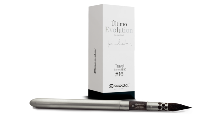 Escoda Ultimo Evolution reispenseel #16 aquarel (1930)