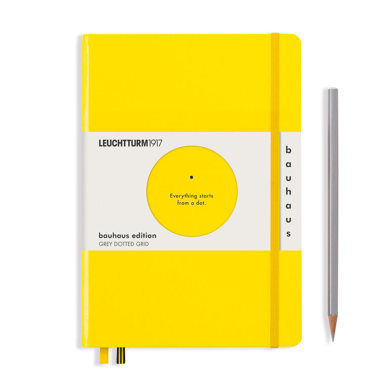 Leuchtturm1917 Bauhaus notitieboek (A5 medium) hardcover (dotted)