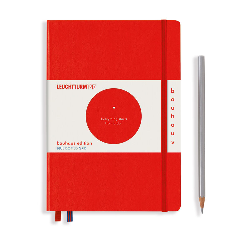 Leuchtturm1917 Bauhaus notitieboek (A5 medium) hardcover (dotted)