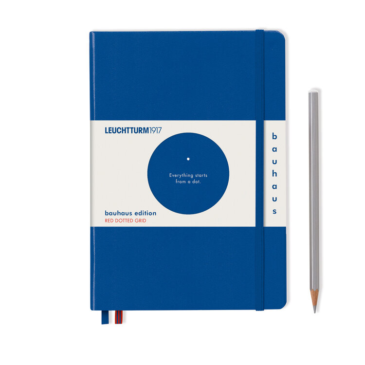 Leuchtturm1917 Bauhaus notitieboek (A5 medium) hardcover (dotted)