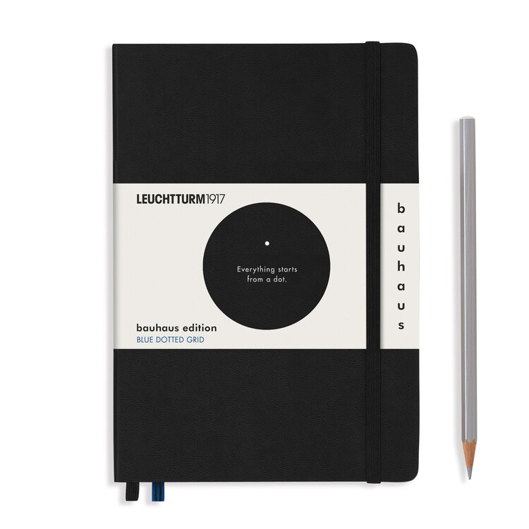 Leuchtturm1917 Bauhaus notitieboek (A5 medium) hardcover (dotted)
