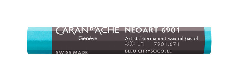 Caran d'Ache 671 chrysocolla blue - Neoart 6901