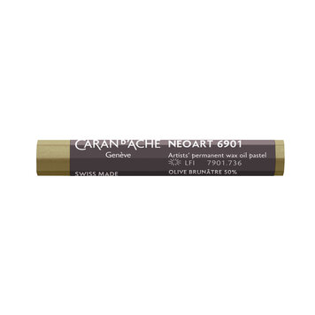Caran d'Ache 736 olive brown 50% - Neoart 6901