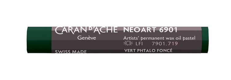 Caran d'Ache 719 phthalocyanine green dark - Neoart 6901