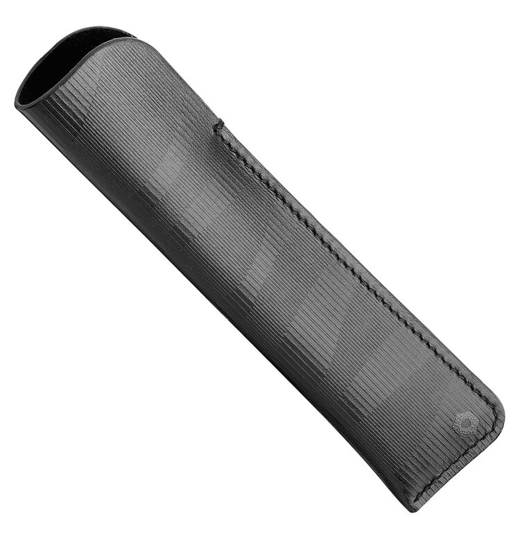 Caran d'Ache (schrijfwaren) Ecridor balpen zwart - Black Line met lederen etui