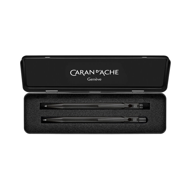 Caran d'Ache (schrijfwaren) ballpoint (849) en vulpotlood (0.7) Black Edition