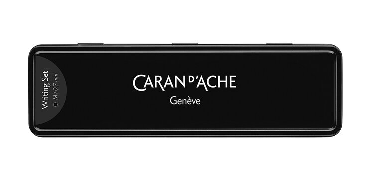 Caran d'Ache (schrijfwaren) ballpoint (849) en vulpotlood (0.7) Black Edition
