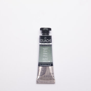 Sennelier 029 silver - gouache 10ml extra fine