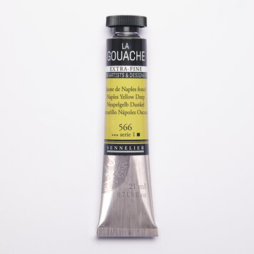 Sennelier 566 Naples yellow dark - gouache 21ml extra fine