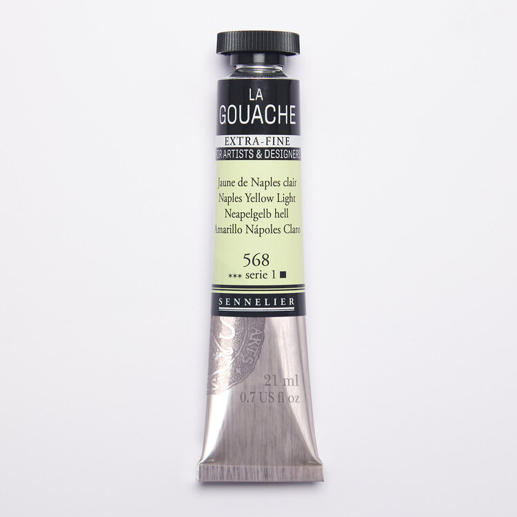 Sennelier 576 nickel yellow - gouache 21ml extra fine