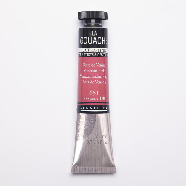 Sennelier 651 Venetian pink - gouache 21ml extra fine