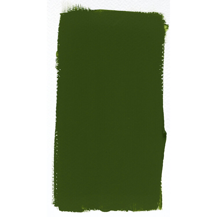 Sennelier 813 olive green - gouache 100ml extra fine