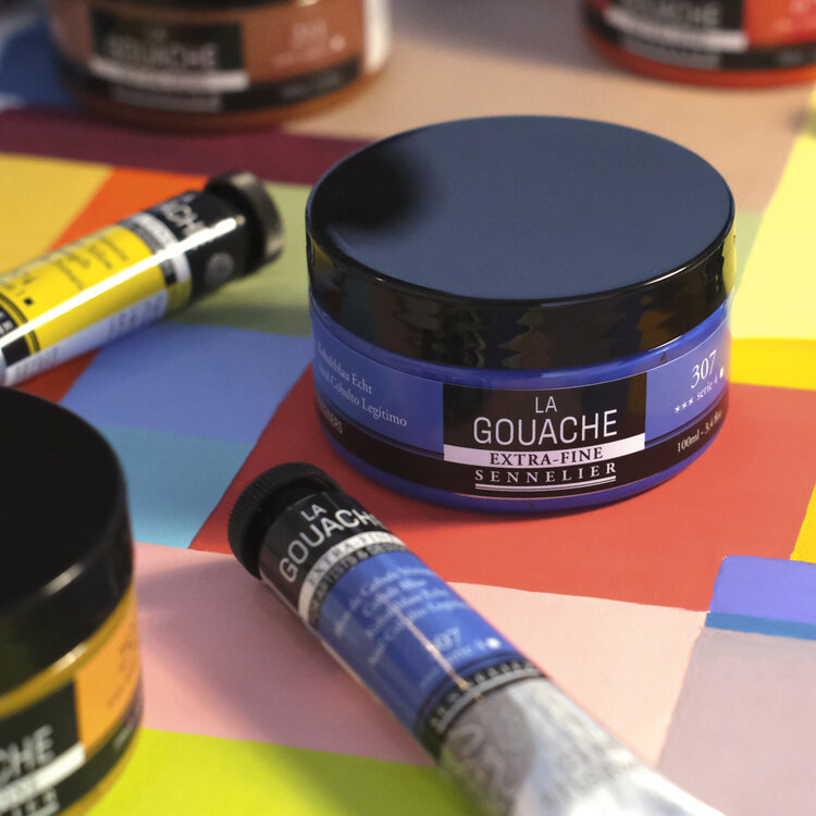 Sennelier 703 Paynes grey - gouache 100ml extra fine