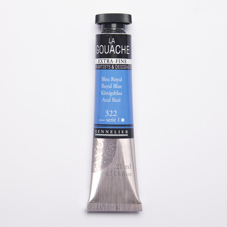 Sennelier 322 royal blue - gouache 21ml extra fine