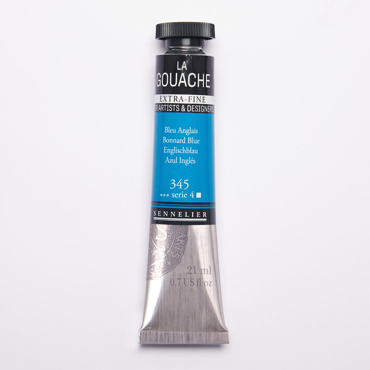 Sennelier 345 Bonnard blue - gouache 21ml extra fine