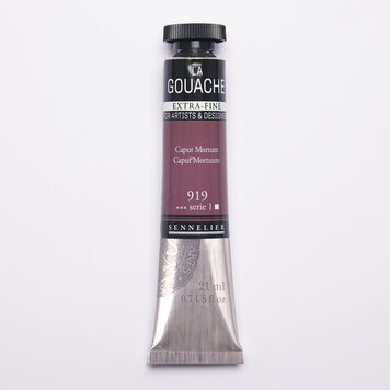 Sennelier 919 caput mortuum - gouache 21ml extra fine