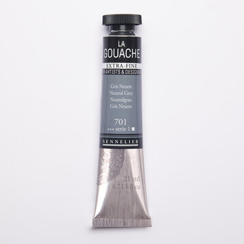 Sennelier 701 neutral gray - gouache 21ml extra fine