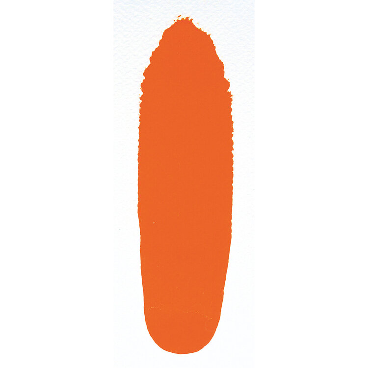 Sennelier 648 fluorescent orange  - gouache 21ml extra fine