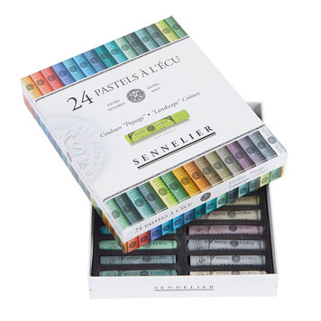 Sennelier landscape- assortiment softpastels (24)
