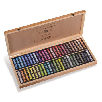 Sennelier houten kist voor 50 softpastels (leeg)